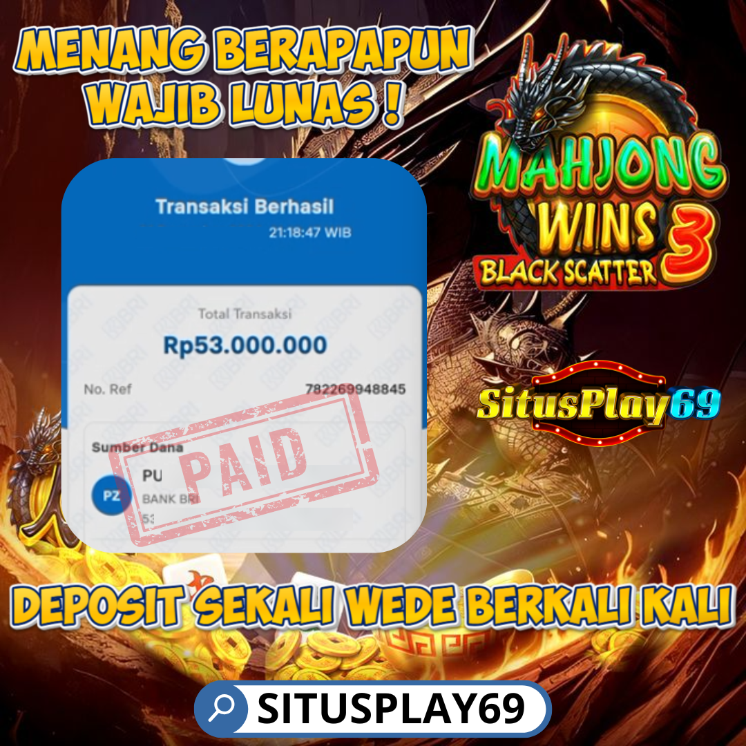 SITUSPLAY69 # Situs Slot Gacor Gampang Maxwin Dan Menang Hari Ini