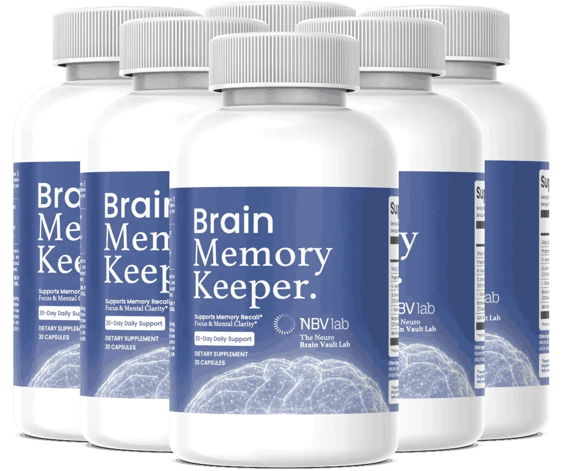 Brain Memory Keeper supplement bottle