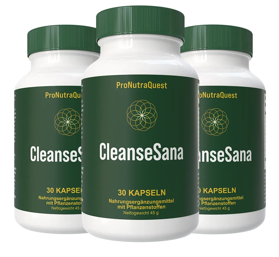 CleanseSana supplement bottle