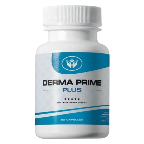 Derma Prime Plus supplement bottle