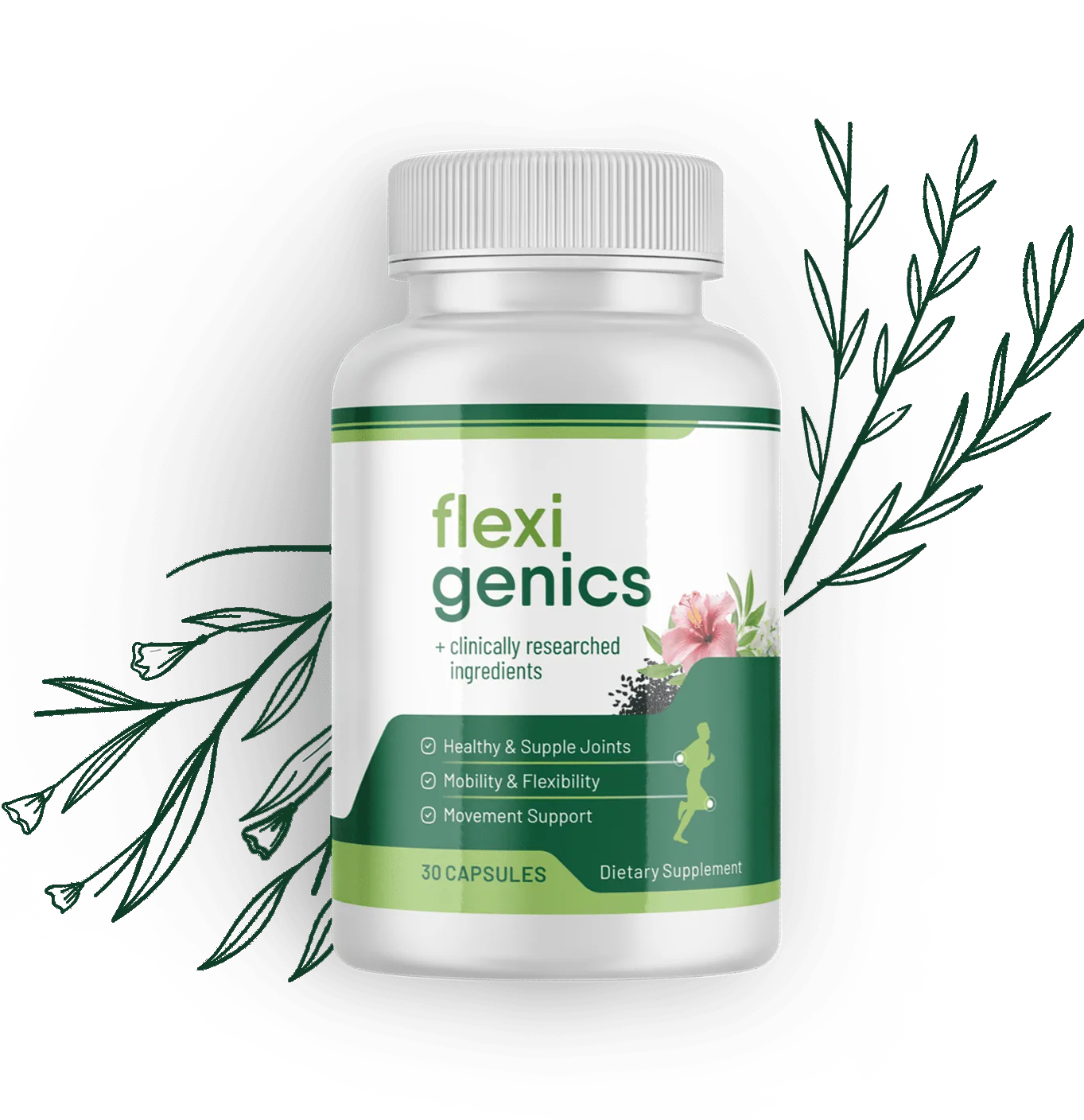 Flexigenics supplement bottle