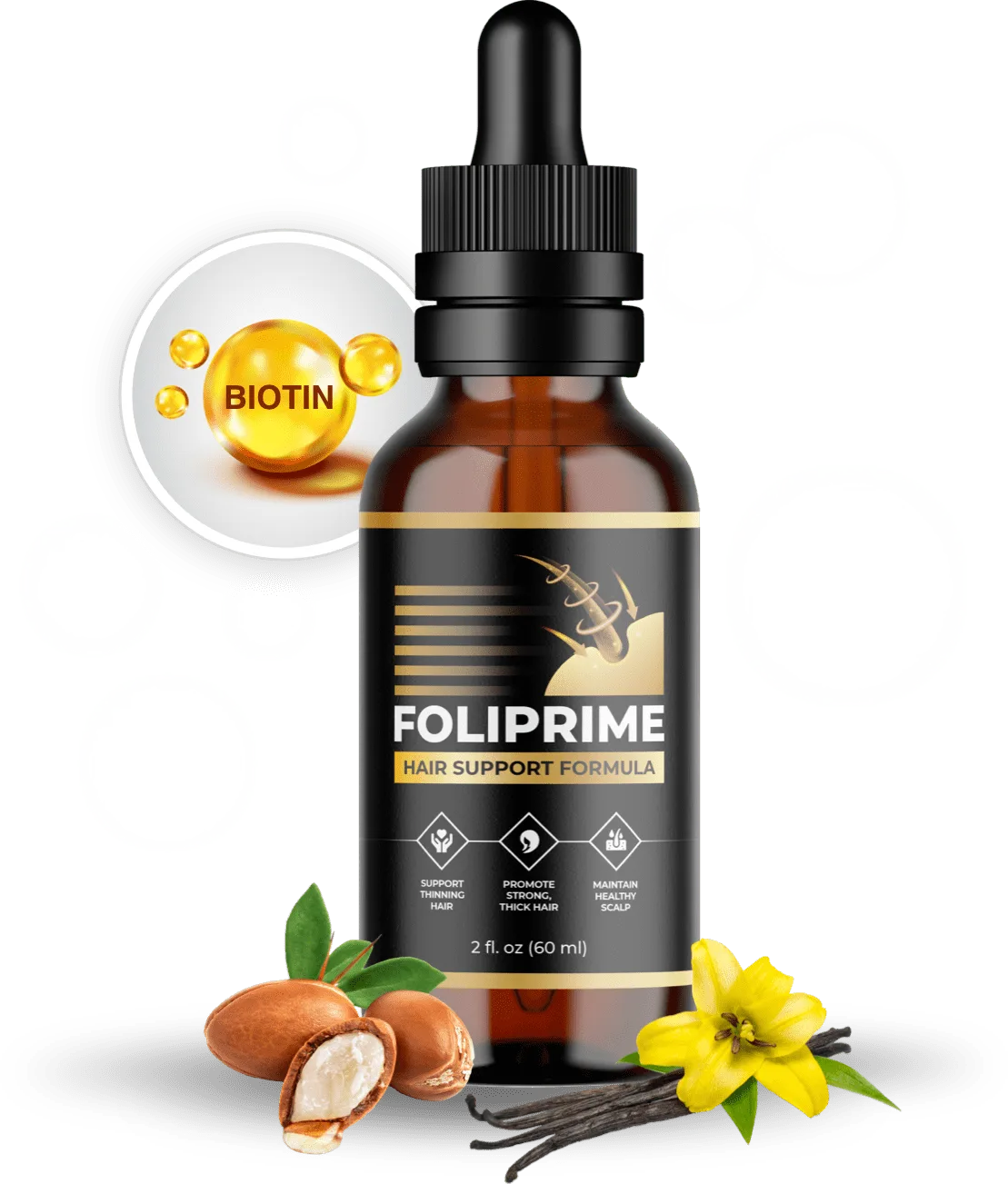 FoliPrime supplement bottle