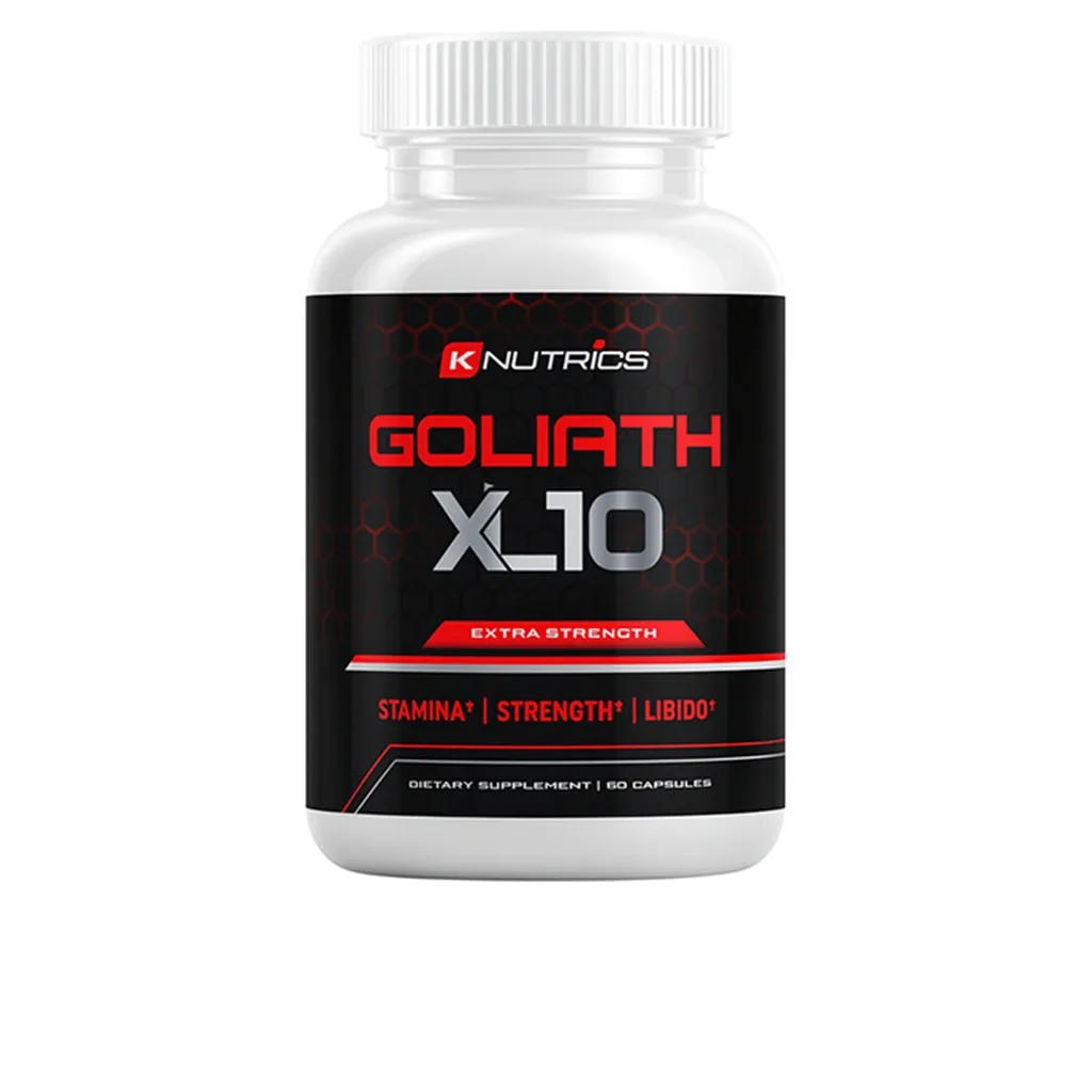Goliath XL 10 supplement bottle