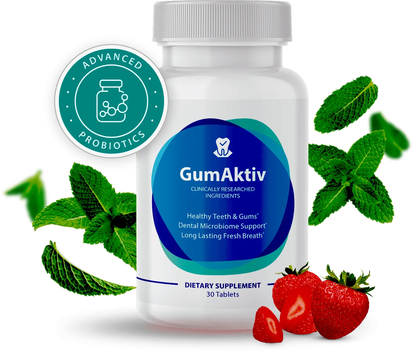 GumAktiv supplement bottle
