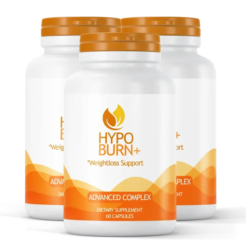 Hypoburn supplement bottle