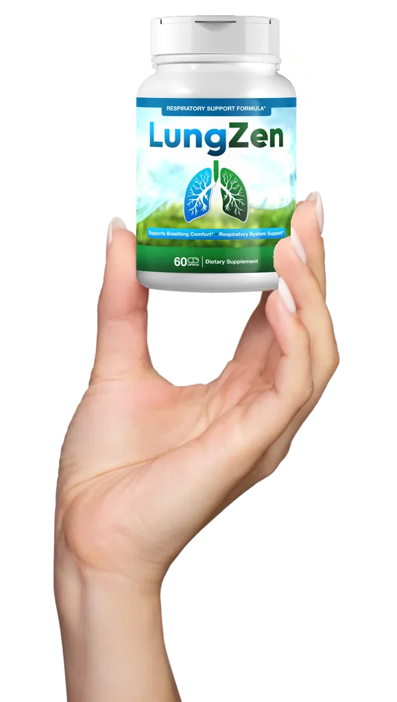 Lungzen supplement bottle