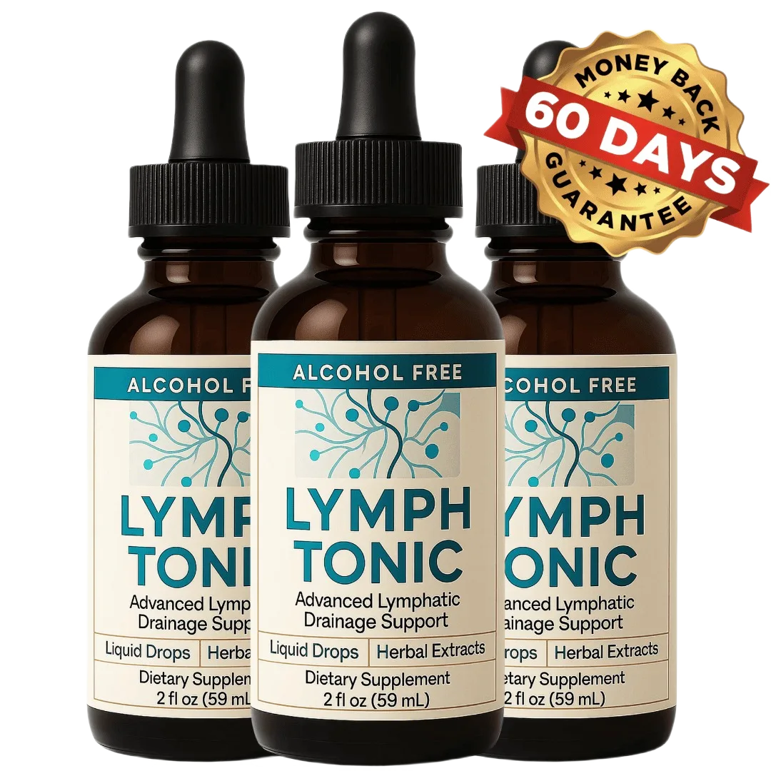 Lymphtonic supplement bottle