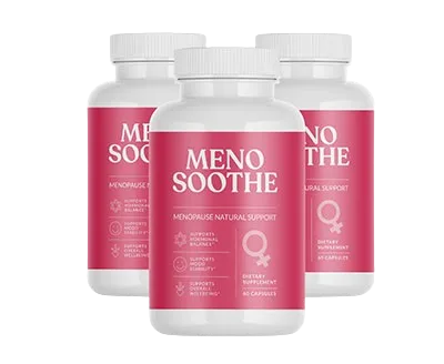 Menosoothe supplement bottle