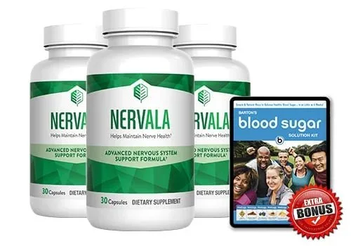 Nervala supplement bottle
