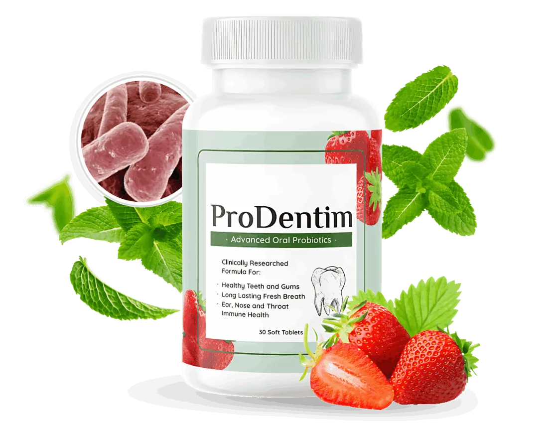 Prodentim supplement bottle