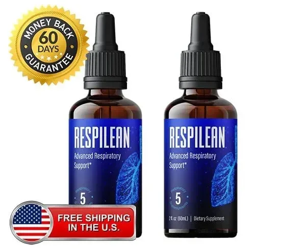 Respilean supplement bottle