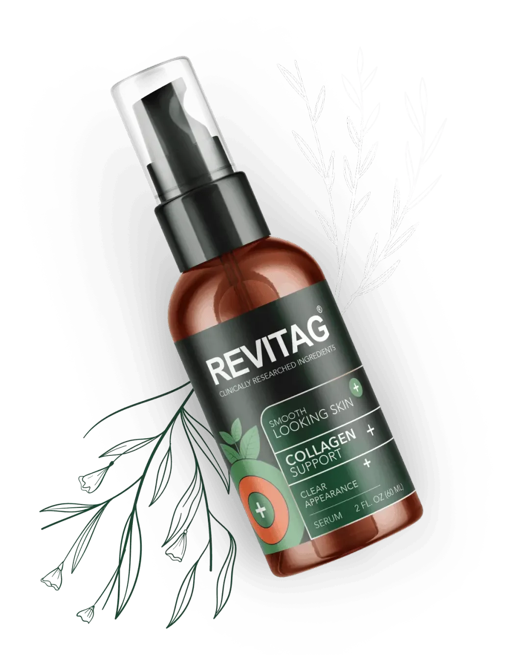 Revitag supplement bottle