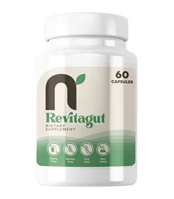 Revitagut supplement bottle