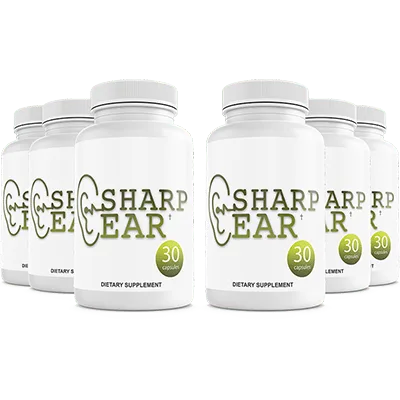 Sharpear supplement bottle
