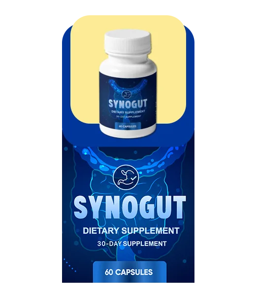 Synogut supplement bottle