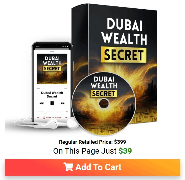 The Dubai Wealth Secret™ supplement bottle