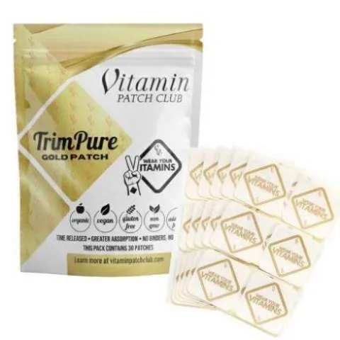 Trimpure Gold Patch supplement bottle