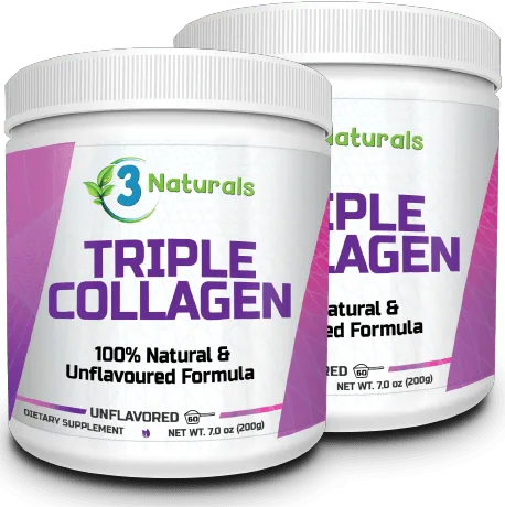 Triple Collagen supplement bottle