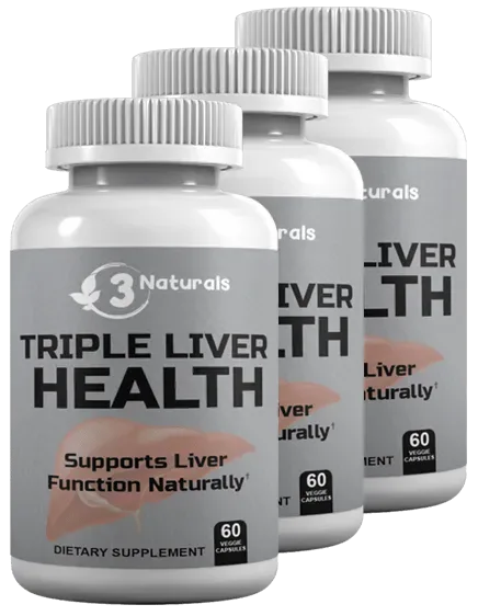 Triple Liver Health supplement bottle